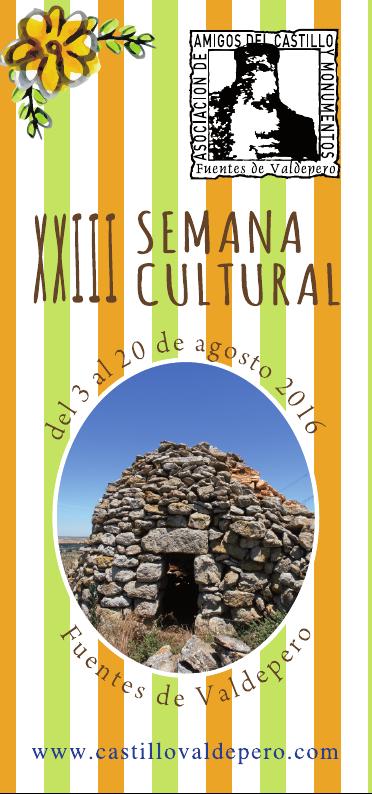 XXIII Semana cultural programa